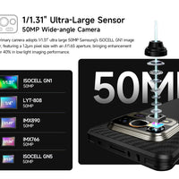 【World Premiere】Ulefone Armor 25T 4G Thermal Imaging Rugged Phone Android 14 33W 50MP+64MP NFC Waterproof Smartphone Global