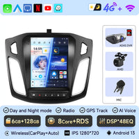 Android 13 Car Radio for Ford Focus Mk3 2011-2017 Multimedia Player 2Din Navigation Carplay Head Unit Stereo 9.7" Speakers Audio