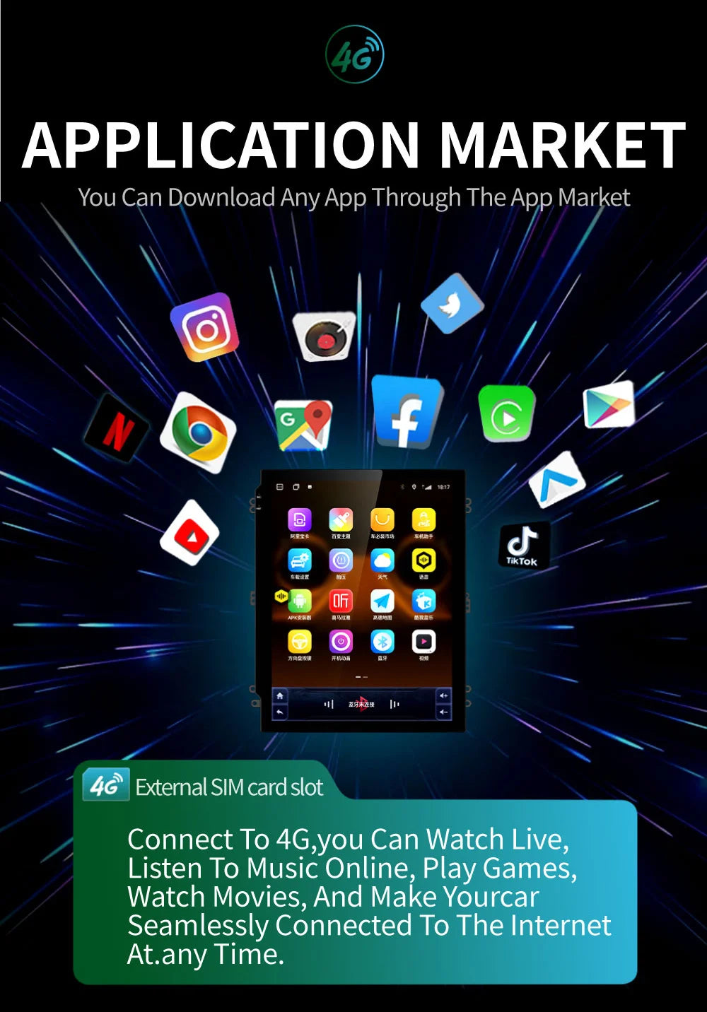 Android 13 Car Radio for Ford Focus Mk3 2011-2017 Multimedia Player 2Din Navigation Carplay Head Unit Stereo 9.7" Speakers Audio