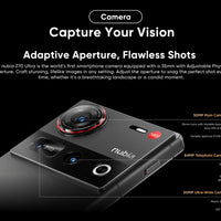 New Nubia Z70 Ultra Global Version 6.85"AMOLED 144Hz Screen Snapdragon 8 Elite Android 15 6150mAh Battery 80W Charging NFC  IP69