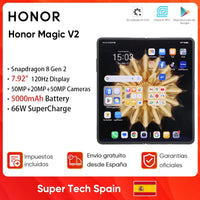 Global Version Honor Magic V2 5G Foldable Smartphone Snapdragon 8 Gen2 LTPO OLED Display 120Hz 50MP Triple Camera Android Mobile