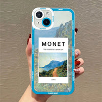 Claude Monet Arts Case For Samsung Galaxy S23 S22 S21 FE Plus Ultra Silicone A14 A34 A54 A13 A23 A33 A53 A32 A52 A52S 5G Cover