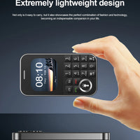 SERVO V9 Small Mobile Phone 2 SIM Cards Magic Voice Speed Dial MP4 Player Rear Camera Flashlight FM Radio 2G GSM Mini Cellphones