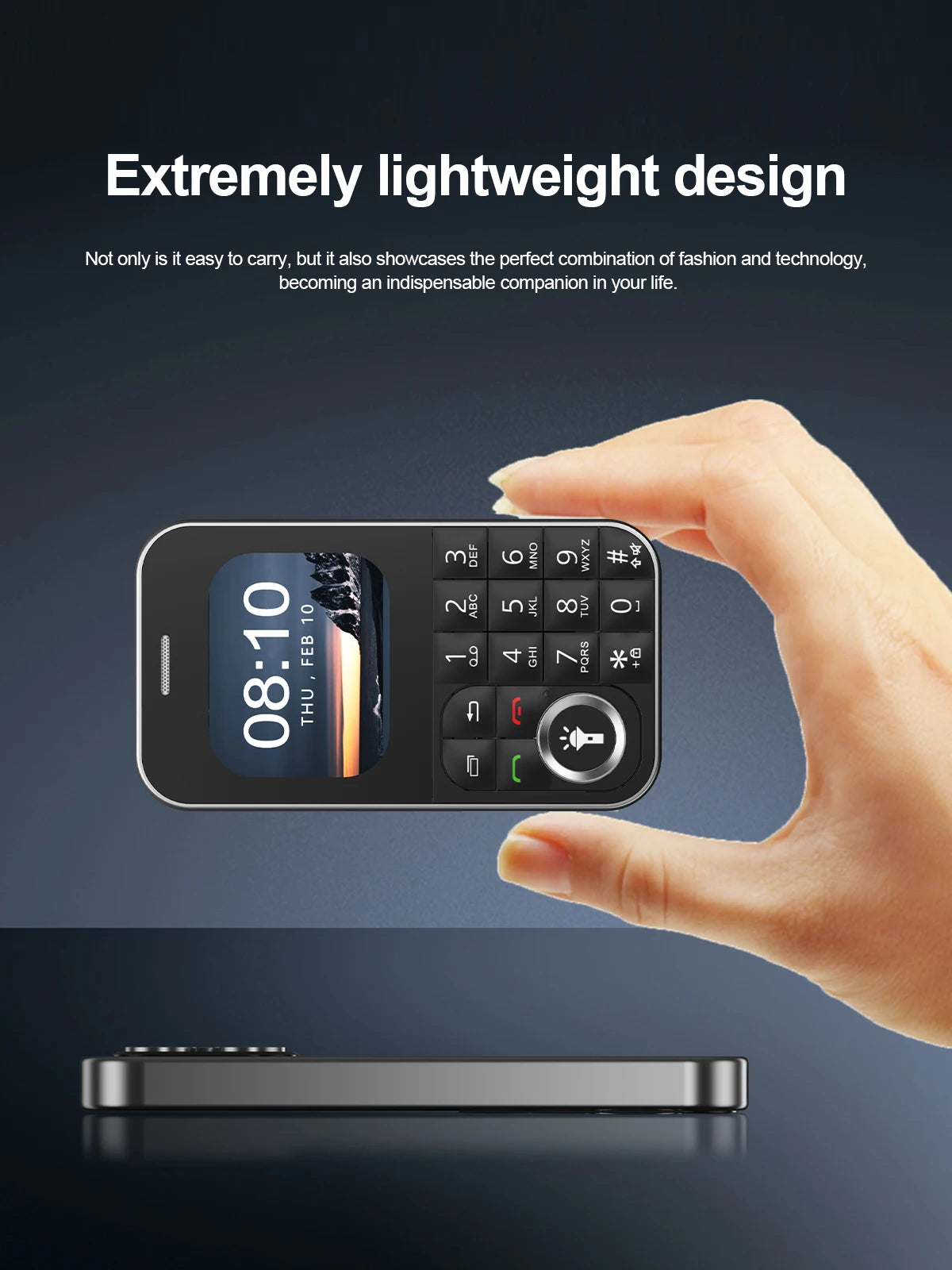 SERVO V9 Small Mobile Phone 2 SIM Cards Magic Voice Speed Dial MP4 Player Rear Camera Flashlight FM Radio 2G GSM Mini Cellphones