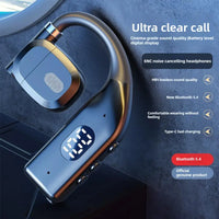 Earhooks Bluetooth Headphones Sport Earphones Hifi Stereo Sound Wireless Earbuds Headset