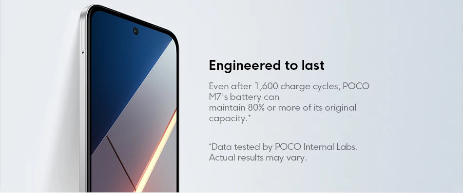 POCO M7 Global Version Smartphone 128GB 256GB Snapdragon 685 7000mAh battery Immersive 6.9" FHD+ Display NFC 33W Charging