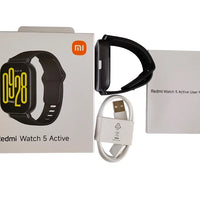 New Global Version Xiaomi Redmi Watch 5 Active has Bluetooth call up to 18 days of battery life 2''display 140+ work modes 5ATM