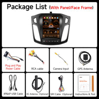 Android 13 Car Radio for Ford Focus Mk3 2011-2017 Multimedia Player 2Din Navigation Carplay Head Unit Stereo 9.7" Speakers Audio