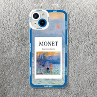 Claude Monet Arts Case For Samsung Galaxy S23 S22 S21 FE Plus Ultra Silicone A14 A34 A54 A13 A23 A33 A53 A32 A52 A52S 5G Cover