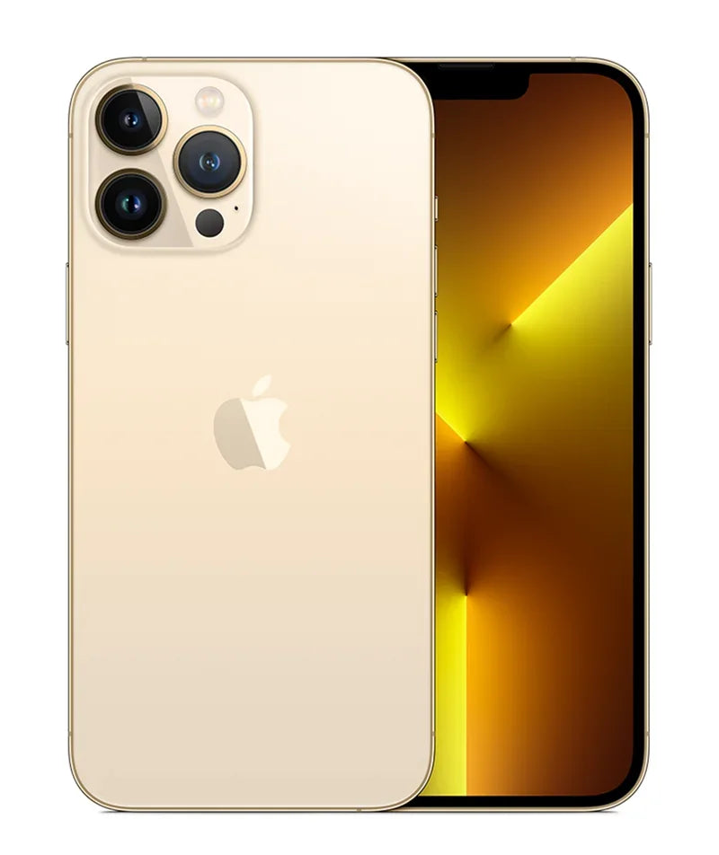 Original Unlocked iPhone 13 Pro Max 6.7" Super Retina OLED 128GB 256GB ROM 6GB RAM A15 IOS Face ID NFC 5G LTE Mobile Phone