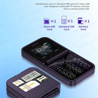 SERVO F15 Mini GSM Flip Mobile Phone 2 SIM Blacklist Magic Voice Auto Call Record Speed Dial MP4 Torch Cute Tiny Fold Cellphones