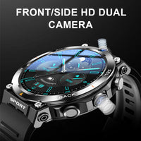 4G LTE Smart Watch 2025 Android os GPS Video Voice Wi-Fi Call Messaging HD Dual Cameras 4G Sim Card Call WIFI Men's SmartWatch