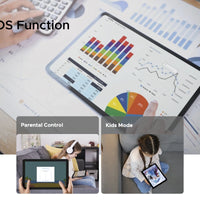 DOOGEE T40 Android Tablet 14 11 ''IPS 2.5K 8GB RAM 512GB ROM Helio G99 8580mAh 18W Charge Face Unlock 7.6mm ultra-thin Tablet