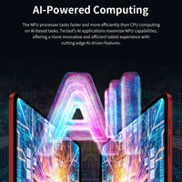 Teclast T60 AI Tablet Allwinner A733 Octa-Core 12inch 2K HD TDDI Screen 6GB RAM 128GB ROM Android 15 WiFi6 8000mAh 13MP+5MP