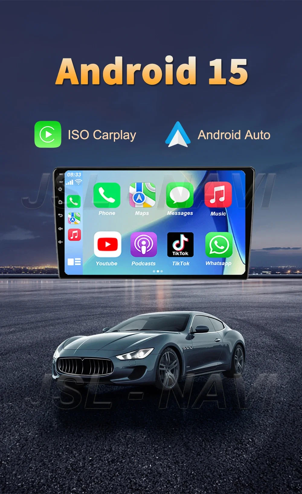 Car Radio For Hyundai i20 PB 2012 - 2014 Multimedia Video Player Wireless Carplay And Wireless Android Auto Portable Universal T