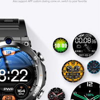4G LTE Smart Watch 2025 Android os GPS Video Voice Wi-Fi Call Messaging HD Dual Cameras 4G Sim Card Call WIFI Men's SmartWatch