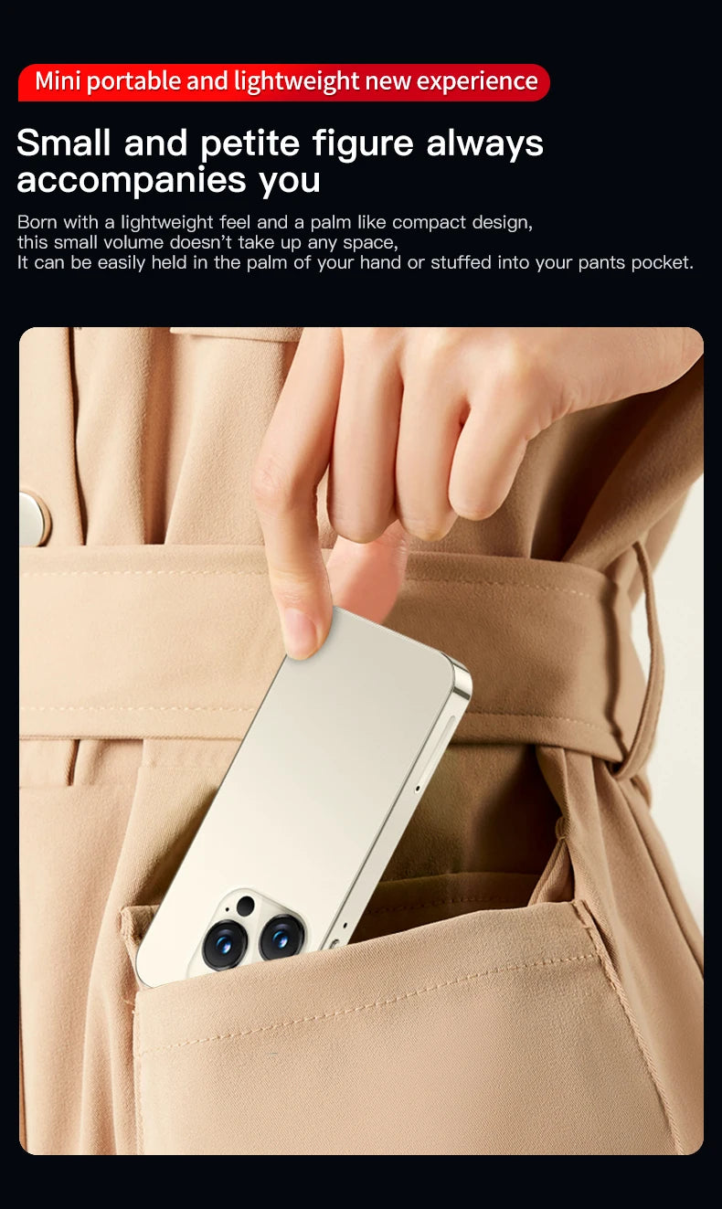 SOYES XS19 Pro 3GB RAM 32GB ROM Android 12.0 Smartphone 1950mAh Face ID 4G LTE Type-C OTG 3.88‘’ Screen Small Phone