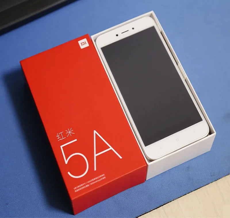 Global Firm Xiaomi Redmi 5A smartphone Snapdragon 425 3GB 32GB Qualcomm MSM8917 used phone