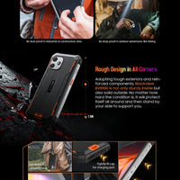 Blackview BV8900 Rugged Phone Thermal By FLIR® Camera Android 13 16GB 256 GB Mobile Phone 10000mAh 33W Fast Charge Cellphone