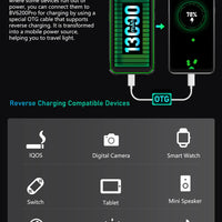 Blackview BV6200 Pro Rugged Phone Android 13 6.56'' Helio P35, 6GB+128GB Smartphone 13000mAh With 18W Fast Charge NFC Cell Phone