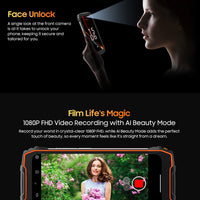 Blackview OSCAL PILOT 1 Rugged Phone, 6GB+ 256GB ,Helio G81 Smartphone Android14, 6.67'' Display Mobile Phone, 15000mAh, NFC