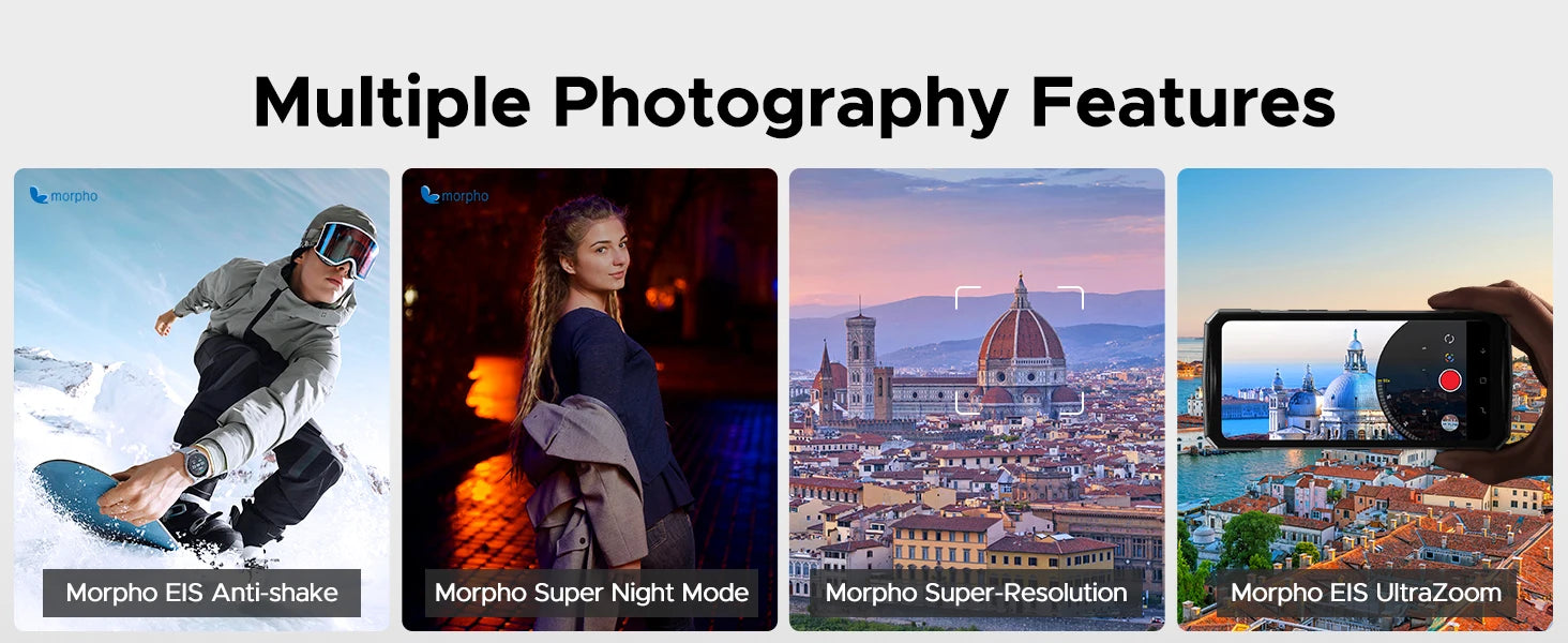 DOOGEE V40 Pro 5G Rugged Phone 1.47" Rear Display 16GB+512GB Dimensity 7300 200MP AI Camera 8680mAh Battery 5g Gaming Phone