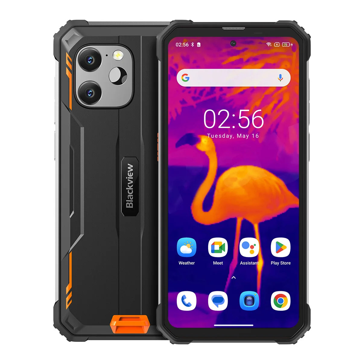 Blackview BV8900 Rugged Phone Thermal By FLIR® Camera Android 13 16GB 256 GB Mobile Phone 10000mAh 33W Fast Charge Cellphone