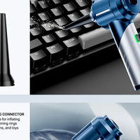 SZUK New Foldable Car Vacuum Cleaner Portable Handheld Mini Vacuum Cleaner Wireless Strong Suction Cleaner Cleaning Machine