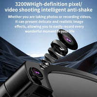 Smart Glasses with HD Camera 1200P Anti-shake Video Record Real-time Translation Object Recognition Bluetooth Call Smart Glasses