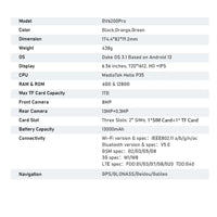 Blackview BV6200 Pro Rugged Phone Android 13 6.56'' Helio P35, 6GB+128GB Smartphone 13000mAh With 18W Fast Charge NFC Cell Phone