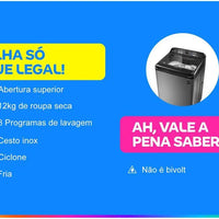 Clothes Washer Panasonic NA-F120B1TB - 220V