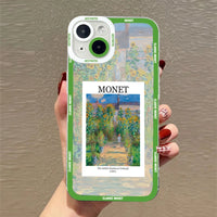 Claude Monet Arts Case For Samsung Galaxy S23 S22 S21 FE Plus Ultra Silicone A14 A34 A54 A13 A23 A33 A53 A32 A52 A52S 5G Cover