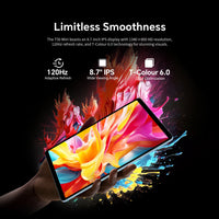 Teclast T50 Mini Tablet 8.7" 120Hz Display MTK Helio G99 20GB RAM (8+12 Virtual) 128GB ROM Android15 Tablets Support 4G Dual SIM