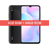 Smartphone Xiaomi Redmi 9A Global Rom 64GB/128GB Cellphone 5000mAh 6.53 inch MTK Helio G25 Octa Core 13MP Smart phone CN Version
