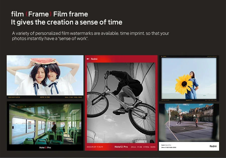 Global Rom Xiaomi Redmi Note 12 5G Smartphone 128GB/256GB 6.67'' GOLED Display 120Hz Snapdragon 4 Gen1 48MP Dual Camera 33W used