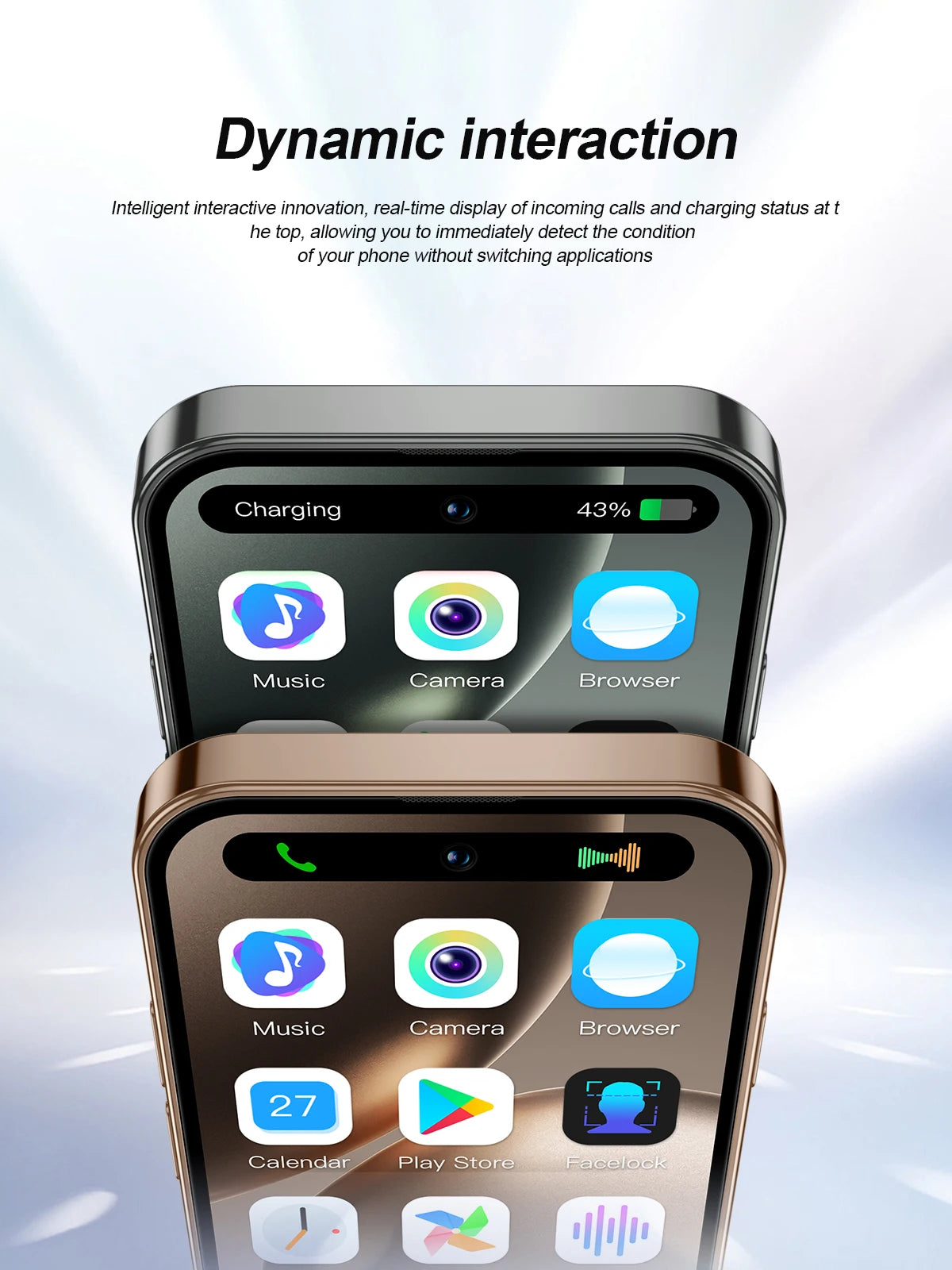 SERVO S16 Mini 4G Network Small Smartphone 2 SIM Standby Android 12.0 System Play Store WiFi GPS 4.0" Screen Palm Cellular Phone