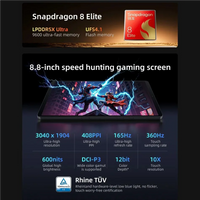 Lenovo Legion Y700 2025 Pad Gen 4 TB322FC Gaming Tab 12GB 256GB 16GB 512GB Snapdragon 8 Elite 8.8" 165Hz Screen 7600mAh Tablet