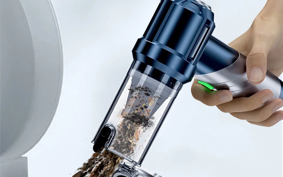 SZUK New Foldable Car Vacuum Cleaner Portable Handheld Mini Vacuum Cleaner Wireless Strong Suction Cleaner Cleaning Machine