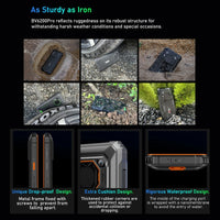 Blackview BV6200 Pro Rugged Phone 4GB/6GB+128GB IP69 Waterproof Helio P35 13000mAh With 18W Fast Charg NFC 4G Smartphone