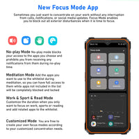 Blackview BV6200 Pro Waterproof Rugged Phone 6.56'' 6GB/128GB Smartphone 13000mAh 18W Fast Charge NFC Cell Phone