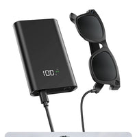 2025 New Smart Glasses 800W HD Camera AI Identification Touch 1080P HD Video Recording Al Voice Wireless Calling Smart Glasses