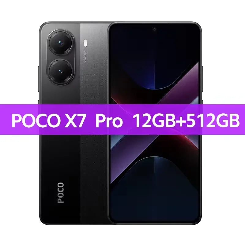 POCO X7 Pro Global Version Smartphone Dimensity 8400-Ultra 6.67"1.5K Display 6000mAh battery 90W Charge 5G NFC