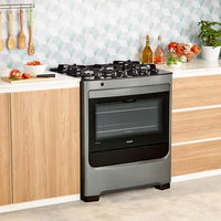 5-Bocas Consul Inox Glass Table Stove CFS5VARUNA - Bivolt