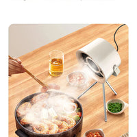 Portable Fan, Small Kitchen Hood, Extractor, USB Power Supply, Office Kitchen Hood, Mini Suction, Vacuum Hood, New, 2024