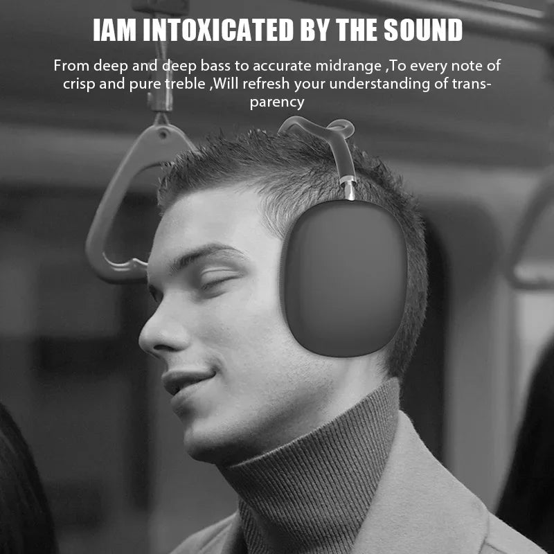 Newest Headphone Wireless Bluetooth Headset With Mic Noise Cancelling Headsets Stereo Sound Earphone Sports Gaming Headphones