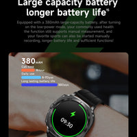 2025 New Precise Blood Lipids Uric Acid Smart Watch Men ECG+PPG Clock Blood pressure Body analysis HD Call NFC Health Smartwatch