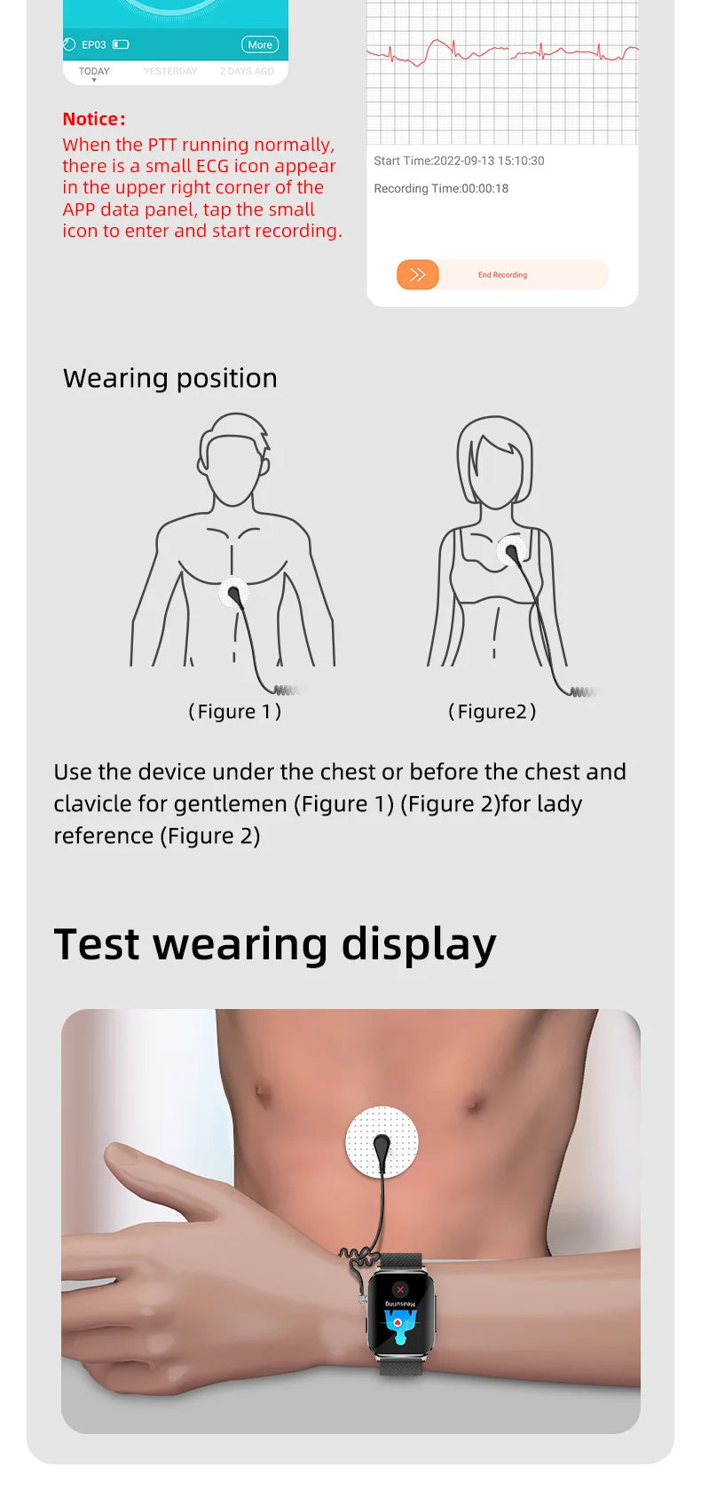 2025 New ECG+HRV Smart Watch Men Women Heart Rate Blood Pressure Body Temperature Sleep Monitor Fitness Pedometer Sports Watch