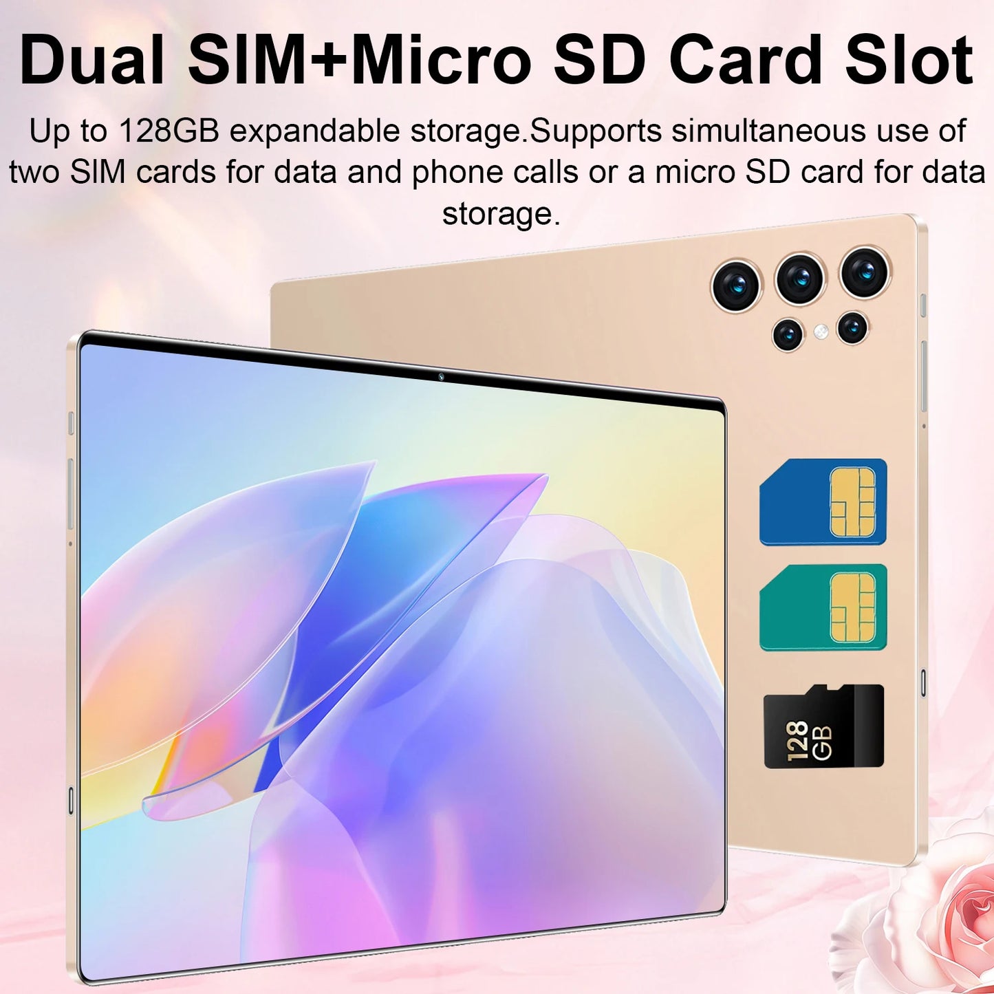 2025 Global New 10.36 inch tablet Android 14 Pad 15 Pro 16GB 1TB Snapdragon 8 Gen2 4KHD 5G WIFI Bluetooth WPS 20000mAh tablets