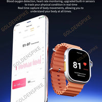 DW100 Pro Smartwatch Fingerprint Unlock control Smart Watch 256GB Storage ROM Free Download App WIFI GPS WIFI 2.29inch Amoled