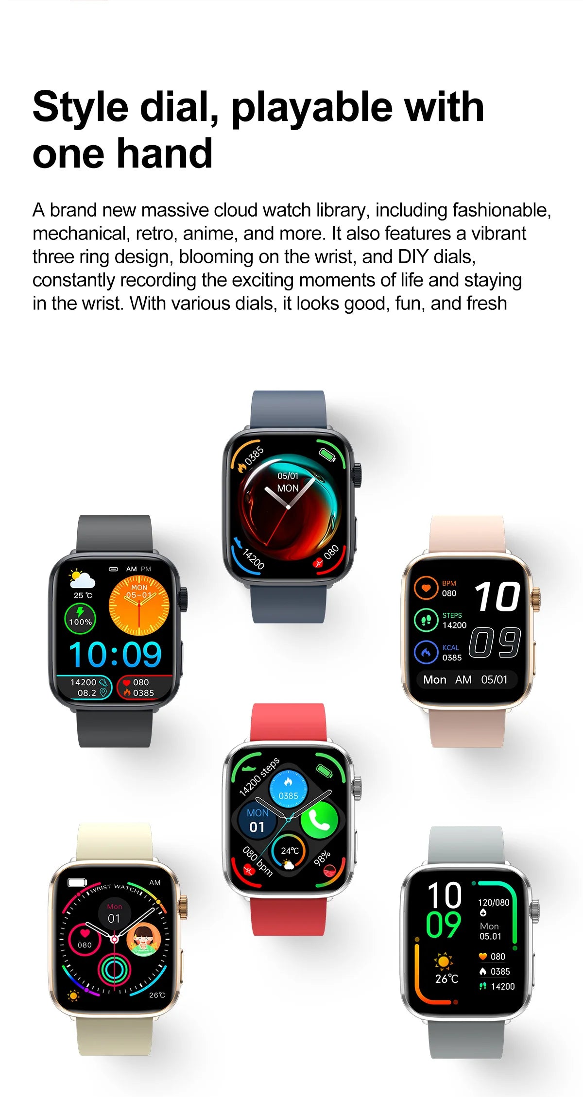 2025 Smart Watch For XIAOMI Women Full Touch Screen BT Call Waterproof Watches Sport Fitness Tracker Health Smartwatch Lady Gift